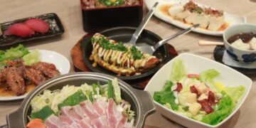 林口OUTLET餐廳-饗和民 菜單&食記 ｜林口美食推薦 和牛燒肉重、和食套餐