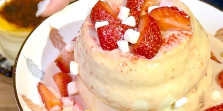 王子神谷日式厚鬆餅 菜單&評價｜滿滿草莓舒芙蕾｜大同區特色美食推薦